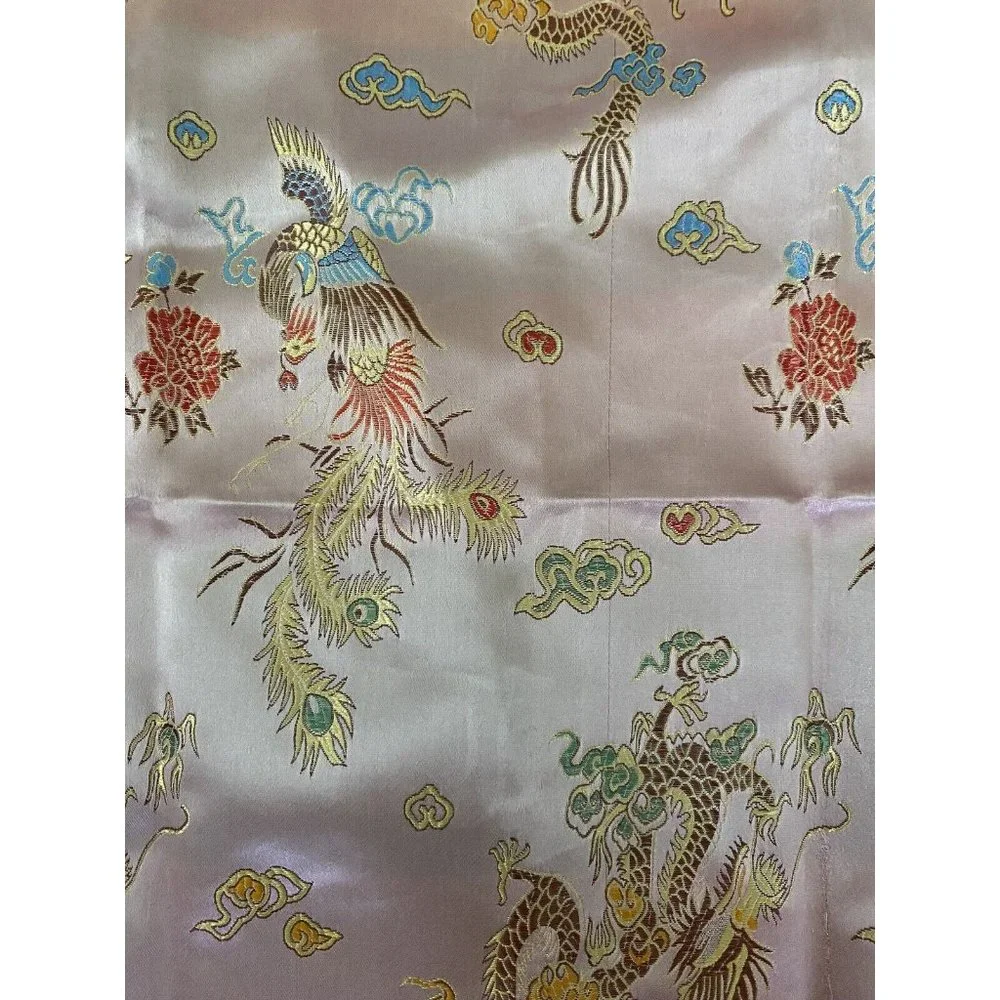 Chinese New Year Qipao Cheongsam Girls Size 6 Pink‎ Dress Party Peonies Costume